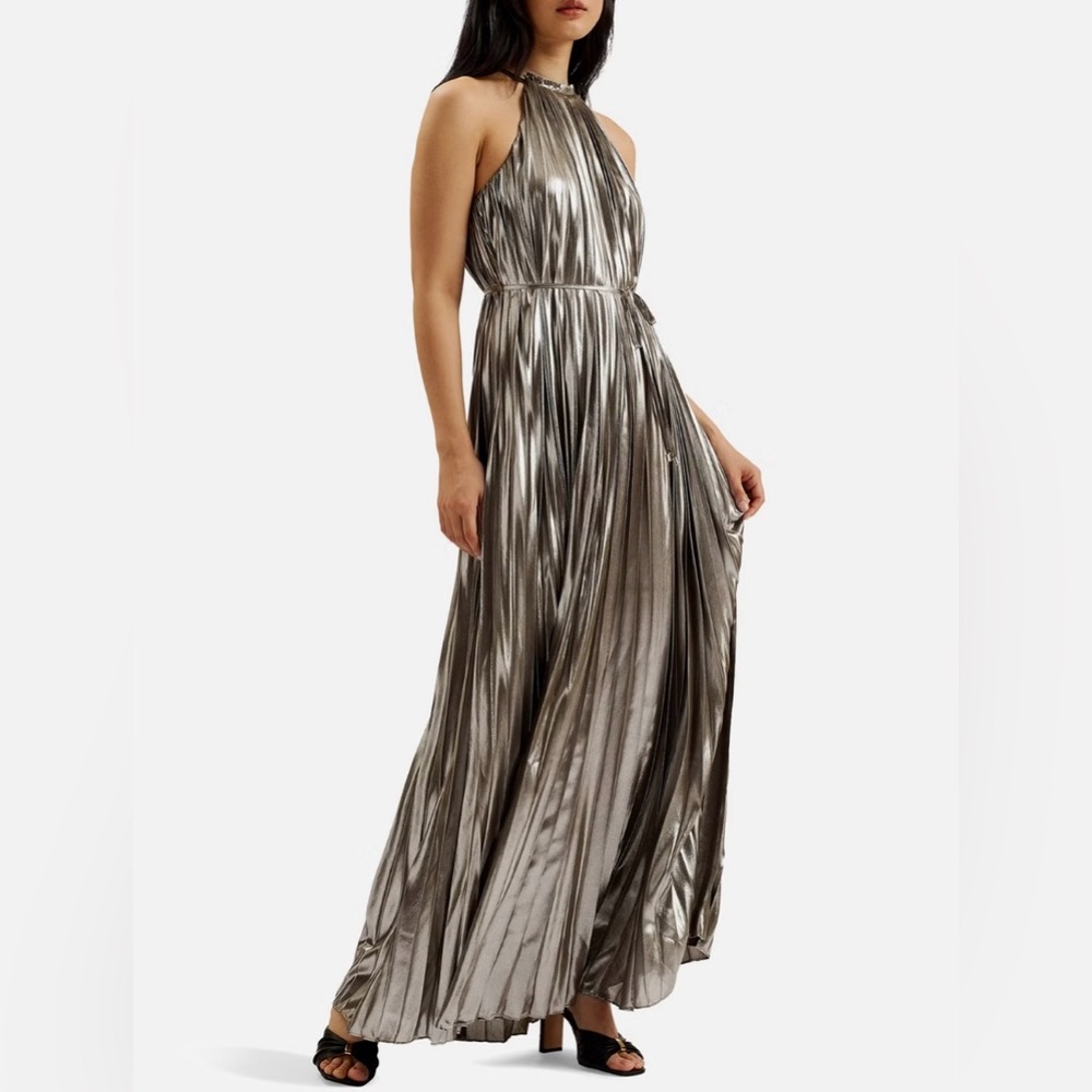 Ted Baker Yalina Pleated midi dress
